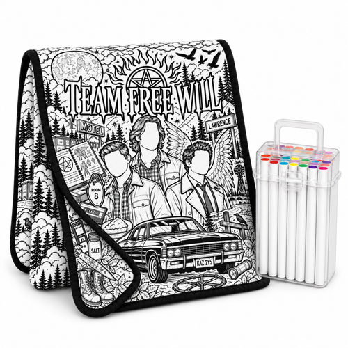 Hunter's Coloring Blanket Limited Edition